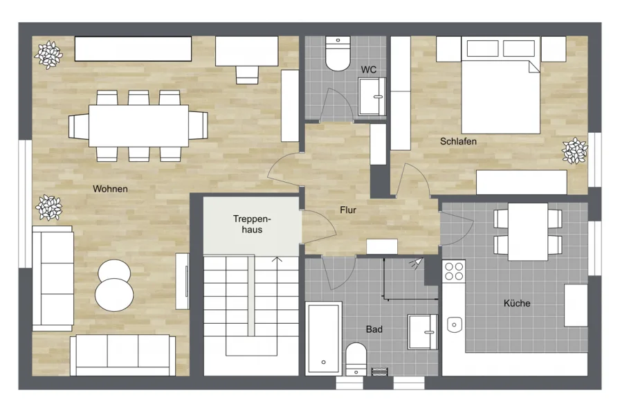 013 - Grundrissplan Dachgeschoss