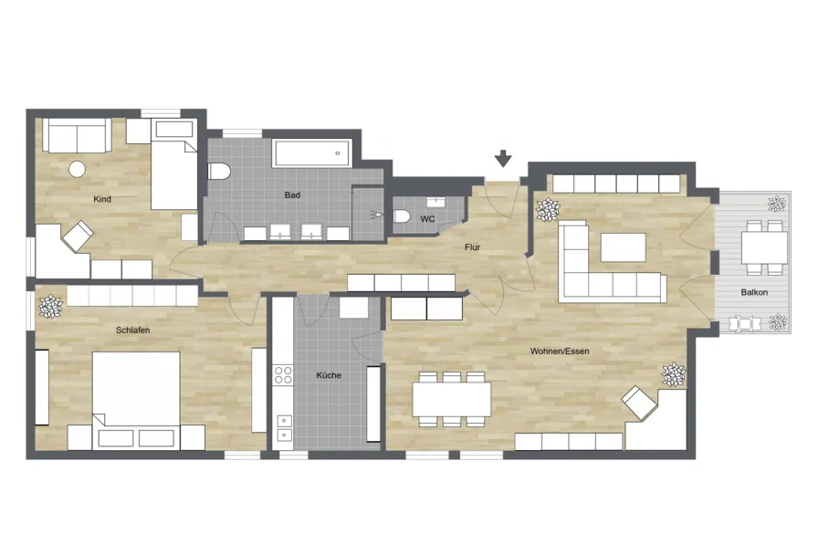 013 - Grundriss Dachgeschoss