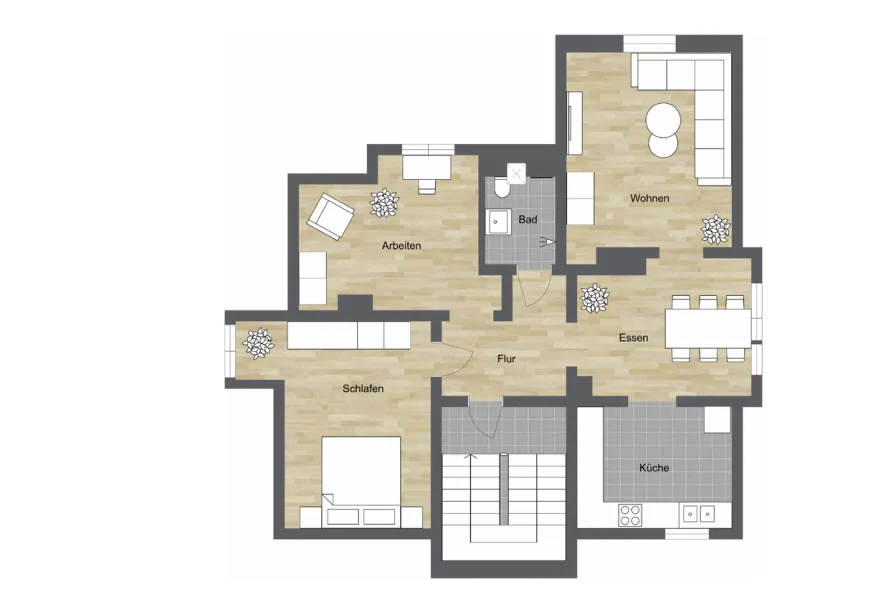 027 - Grundrissplan Dachgeschoss