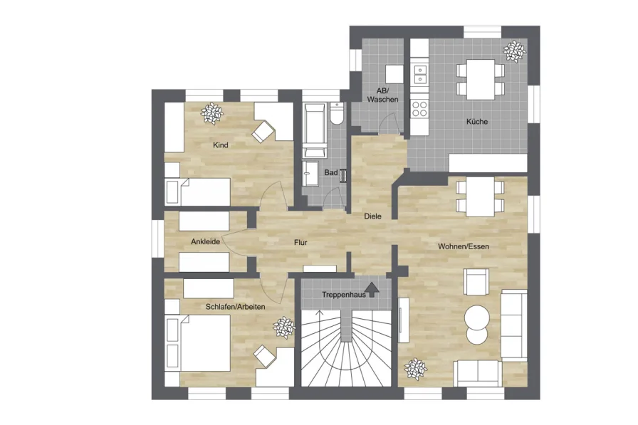 025 - Grundrissplan Erdgeschoss