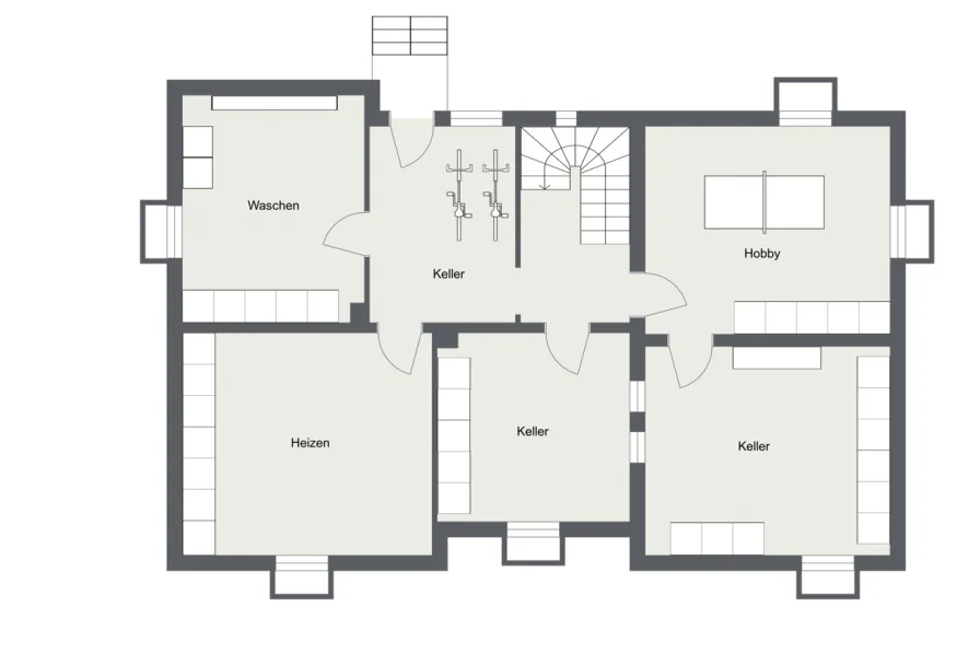 028 - Grundrissplan Kellergeschoss