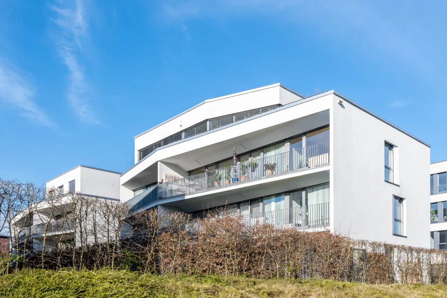 Ansicht 1 - Wohnung mieten in Bielefeld - Luxuriöses Neubaupenthouse mit Fahrstuhl in die Wohnung, Einbauküche und Stellplätzen am Lenkwerk