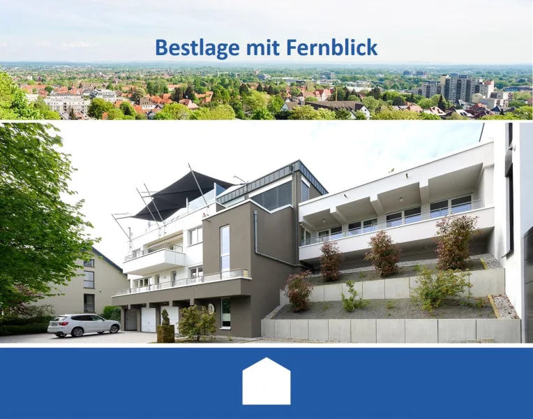 Titelbild - Haus kaufen in Bielefeld - Bestlage mit Fernblick