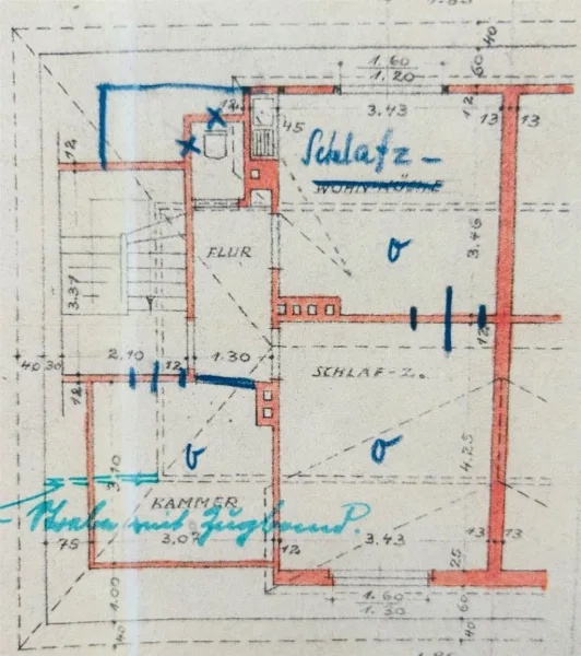 Grundriss Dachgeschoss