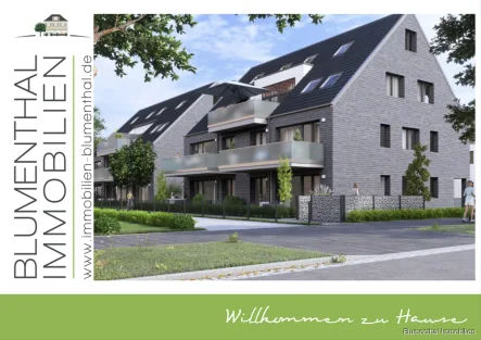 Exposé Titelbild Fürstenallee_Pad - Wohnung kaufen in Paderborn - Eigentumswohnungen in Neubau von zwei Mehrfamilienhäusern mit Tiefgarage in Paderborn