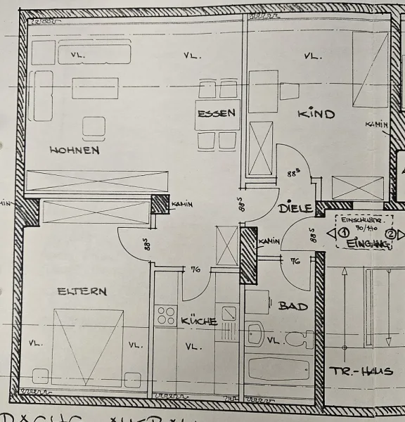 Grundriss DG links