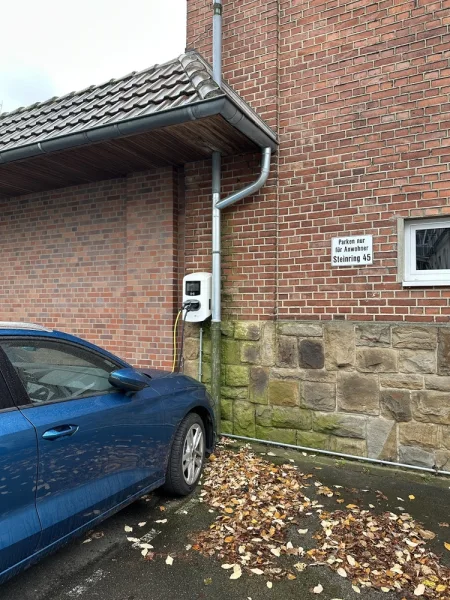 Wallbox-Parkplatz