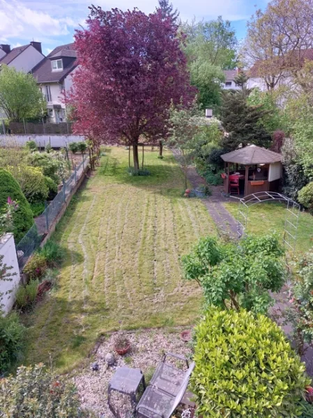 Ausblick in den Garten