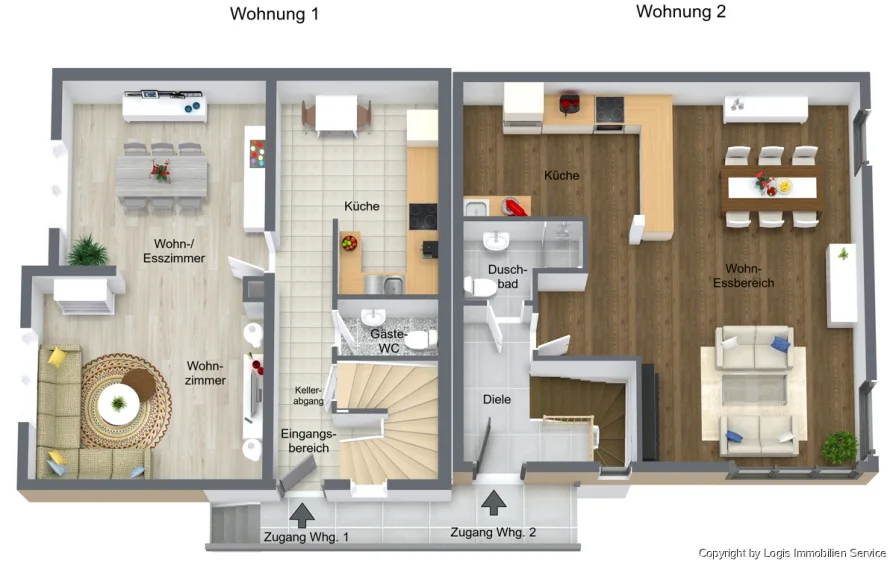 Grundriss EG_3D