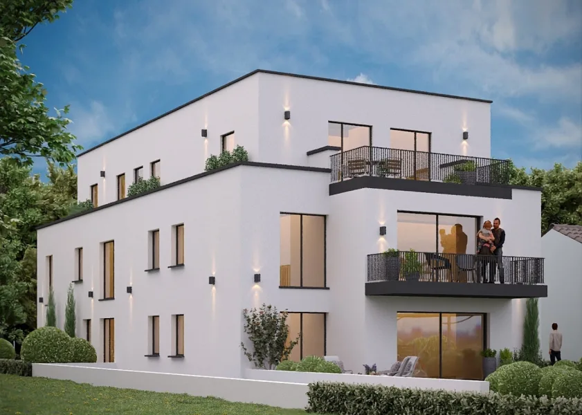 Ansicht - Wohnung kaufen in Bonn - Seltene Gelegenheit - Exklusive Neubau-Eigentumswohnungen im beliebten Bonn-Beuel