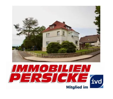 Aussenansicht - Haus kaufen in Hiddenhausen - Gepflegtes 2-3 Familienhaus in guter Lage von Hiddenhausen!