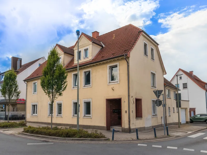 Außenansicht - Wohnung mieten in Büren - KLEINES SINGLE-APARTMENT MIT EINBAUKÜCHE IN INNENSTADTLAGE