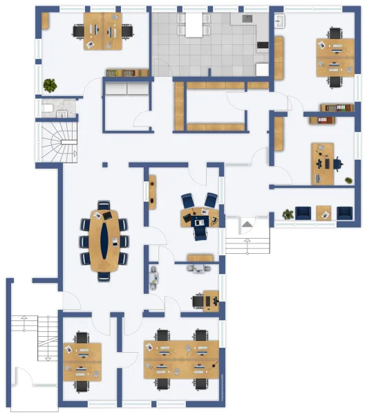  - Büro/Praxis mieten in Castrop-Rauxel - Großzügige Büroeinheit mit optimaler Verbindung auf Schwerin!