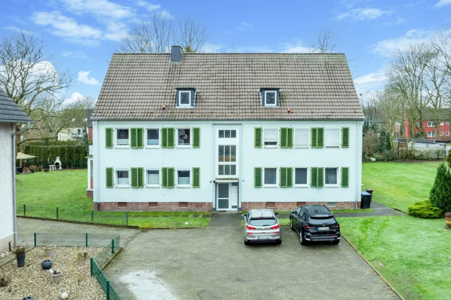 Frontansicht - Haus kaufen in Dortmund - Betongold in Dortmund - Investieren Sie in dieses 4-Familienhaus mit großem Grundstück!