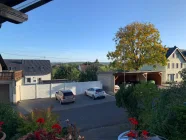 Aussicht von der Terrasse aus dem 1. Obergeschoss