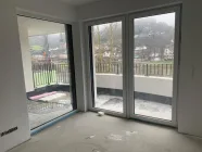 Ecke Wohnzimmer zur Terrasse