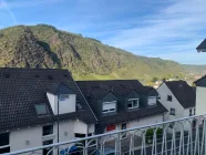 Blick Balkon Erdgeschoss