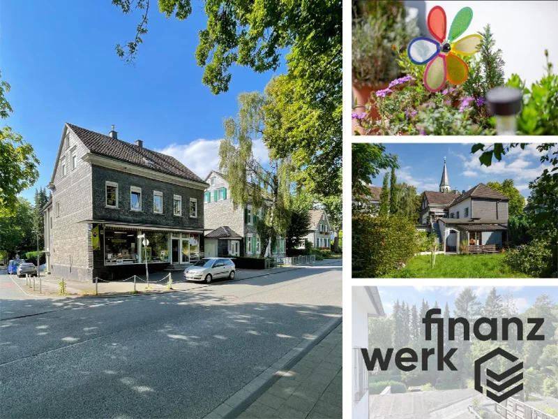 Titel - Zinshaus/Renditeobjekt kaufen in Solingen - Wohn- und Geschäftshaus mit Baugrundstück für Selbstnutzer oder Kapitalanleger in begehrter Lage!