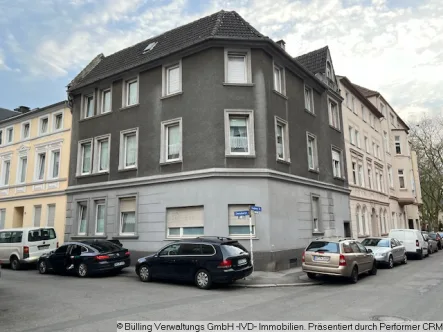 Frontansicht - Haus kaufen in Dortmund - TOP Mehrfamilienhaus + Hinterhof 1 Fam. Haus in Dortmund Hörde