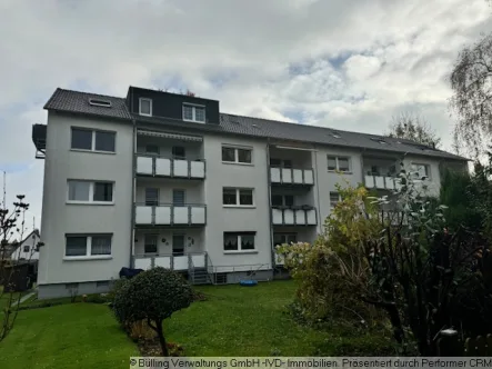 Hausansicht - Wohnung kaufen in Dortmund - Gemütliche Eigentumswohnung mit Balkon in Do-Asseln