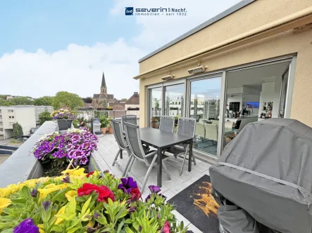 Dachterrasse - Wohnung kaufen in Dortmund / Hörde - Exquisite Penthouse-Residenz am Phoenixsee - Ihr exklusiver Rückzugsort in Dortmund