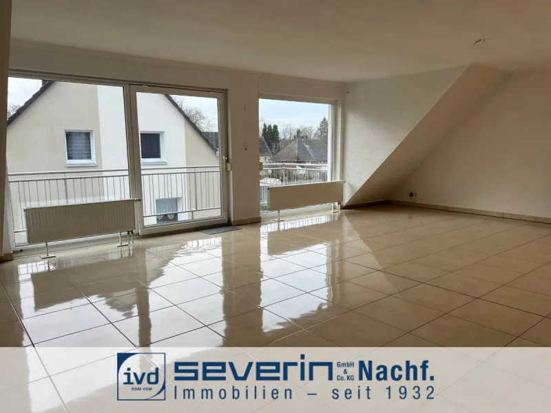  - Wohnung mieten in Dortmund - Attraktive Maisonette-Wohnung mit Kaminofen und Balkon in ruhiger Lage