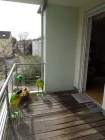 mit angrenzendem Balkon