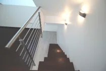 Treppe zum Wohnzimmer