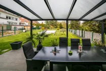 Terrasse Gartenansicht