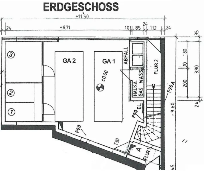 Grundriss Erdgeschoss