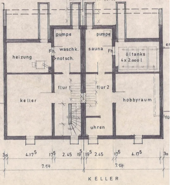 GrundrissKeller