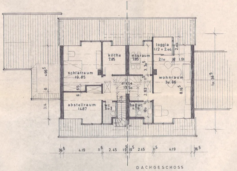 GrundrissDachgeschoss