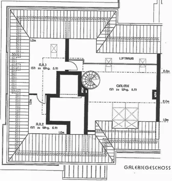 Grundriss Dachgeschoss