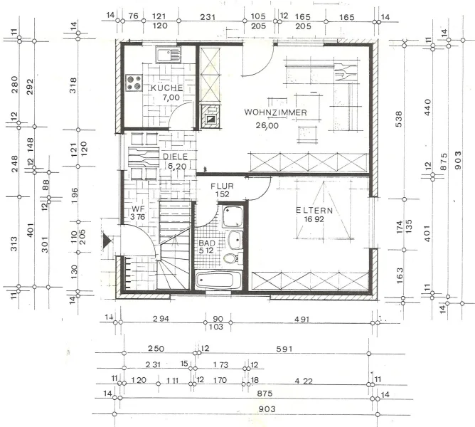 Grundriss Erdgeschoss