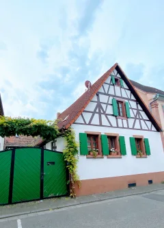 Hausansicht - Haus kaufen in Edesheim - Schönes Einfamilienhaus in Edesheim!