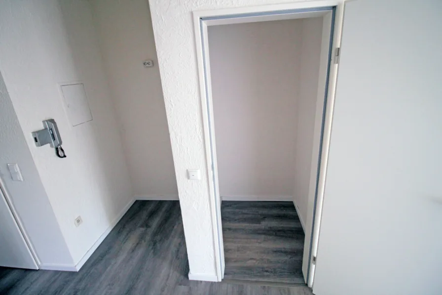 Abstellraum und Garderobe