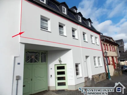 Eingangsansicht - Wohnung mieten in Bad Münstereifel - Attraktive 2-Zimmer Wohnung im Herzen von Bad Münstereifel