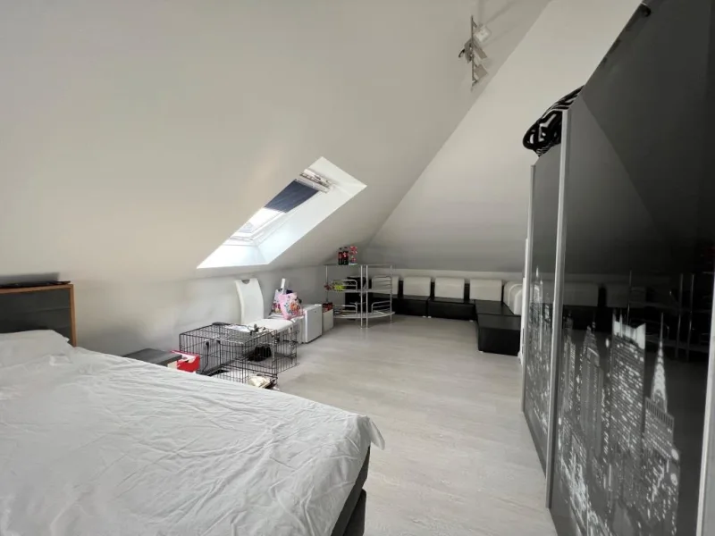 Teilansicht Schlafzimmer  