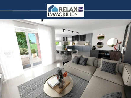 DeckblattV2 - Wohnung mieten in Geilenkirchen - Luxuriöse 4-Zimmer Apartments am Golfplatz