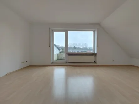 Wohnzimmer - Wohnung mieten in Bochum - WBS Benötigt! - Helle 3-Zimmer-Wohnung mit traumhaftem Ausblick