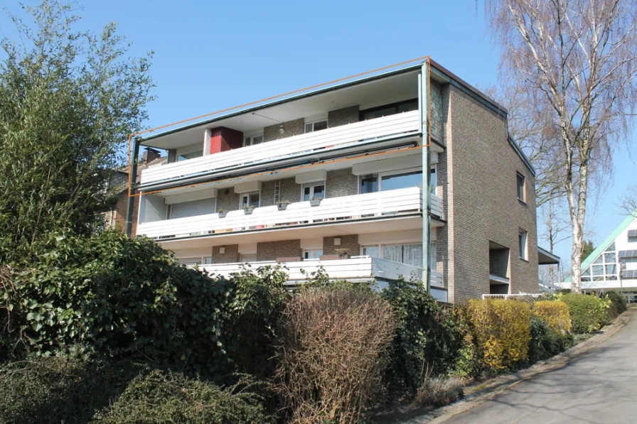 Rückansicht - Wohnung kaufen in Duisburg / Friemersheim - Raumwunder in Duisburg - Friemersheim