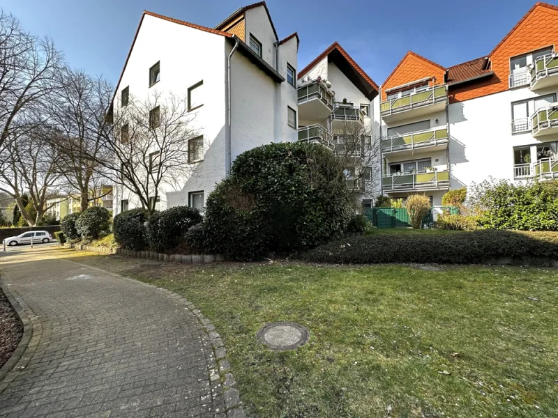 Rückansicht - Wohnung kaufen in Gelsenkirchen - Kaufpreisreduzierung!Ruhiges und idyllisches Wohnen in Gelsenkirchen-Ückendorf!