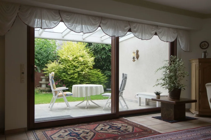 Terrasse in Wohnung 5 (Hinterhaus)