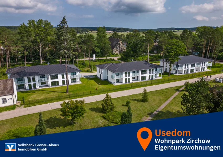 Angaben zum Grundstück - Wohnung kaufen in Zirchow - Waldvillen Wohnpark Zirchow auf Usedom!