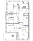 1. Obergeschoss, 3 Zimmer, 87,80 m²