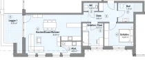 Grundriss Wohnung 4