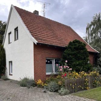 Ansicht - Haus mieten in Gronau (Westf.) - Einfamilienhaus mit Garage und Nebengebäude sucht Gartenliebhaber!