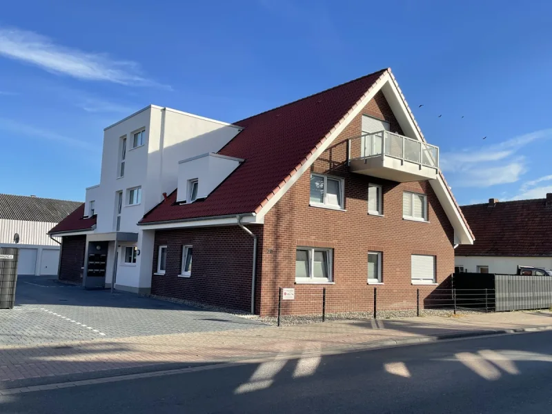 Straßenansicht - Wohnung mieten in Ahaus / Alstätte - Moderne Erdgeschoss-Mietwohnung mit Garten in Ahaus-Alstätte!