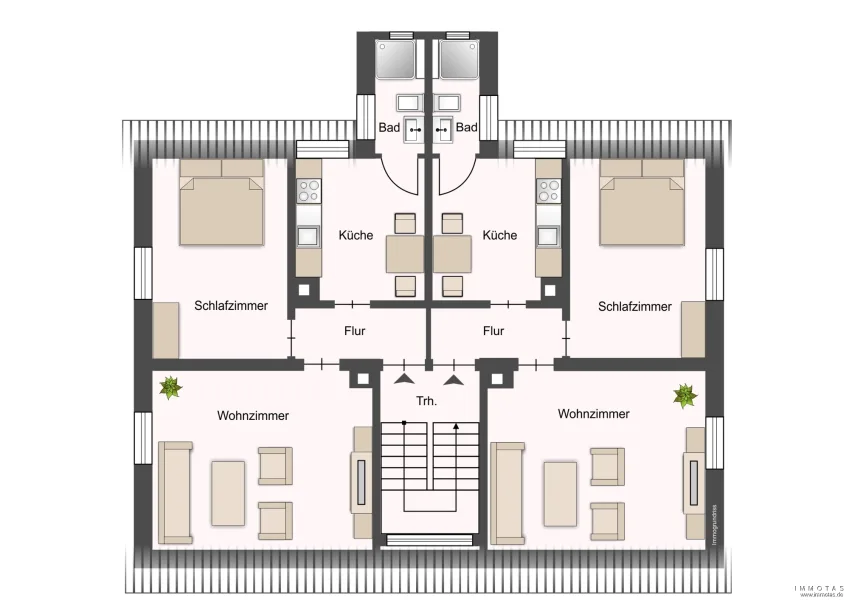 Grundriss Dachgeschoss