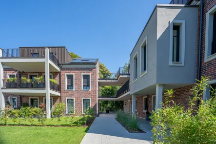 Hausansicht - Wohnung mieten in Bonn - Exklusive Neubauwohnung mit atemberaubendem Fernblick und Balkonparadies!